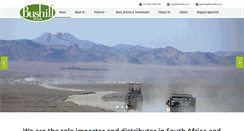 Desktop Screenshot of bushill.co.za